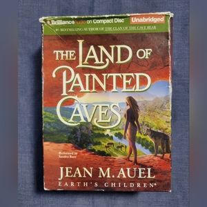 Land of Painted Caves by Jean M Auel Ex Lib 29 CD Unabridged Audiobook